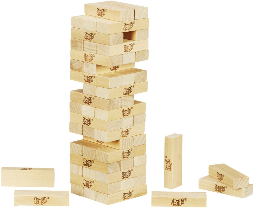 jenga s'entrainer à être plus attentif